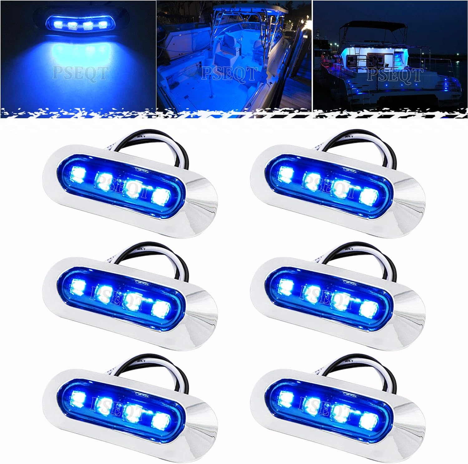 3.8 Waterproof Boat Marine LED - огляд і ціна Fishing Boat Navigation Light