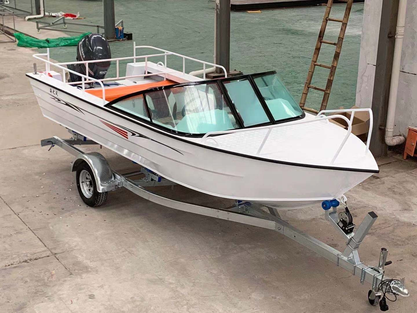 5.28m Long 8 Seats Fishing Boa - огляд і ціна Fishing Boat Fiberglass