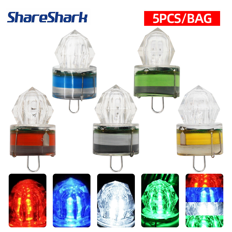 ShareShark 5pcs LED Fishing La - огляд і ціна Fishing Boat Navigation Light