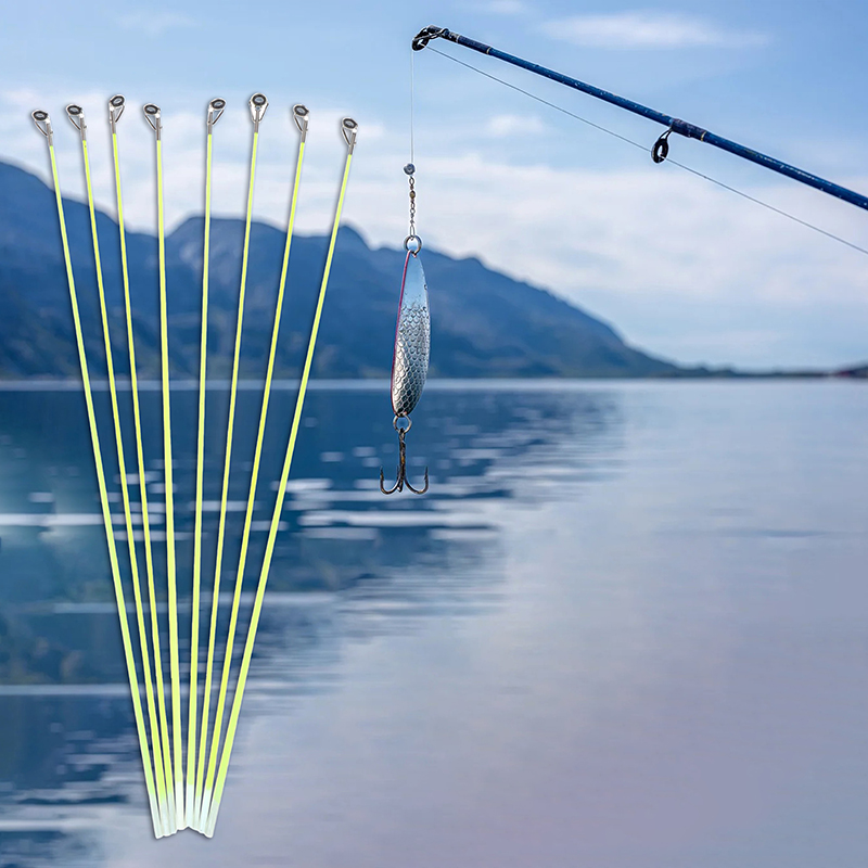 5Pcs 42CM Boat/Raft Rod Tip Sp - огляд і ціна Fishing Boat Fiberglass