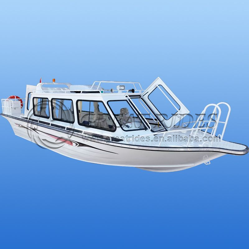Luxury 25ft 7.5m Aluminum Allo - огляд і ціна Fishing Boat Fiberglass